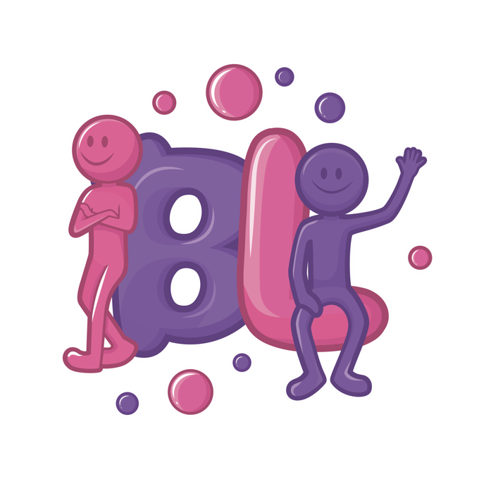 Bąbelkowe Ludki logo